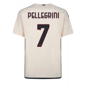 AS Roma Lorenzo Pellegrini #7 Borta Kläder 2023-24 Kortärmad